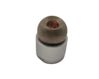 Geobok 1-Inch Copper-Coated Surveying Ball Prism (SMR) | Stainless Steel Corner Cube Reflector